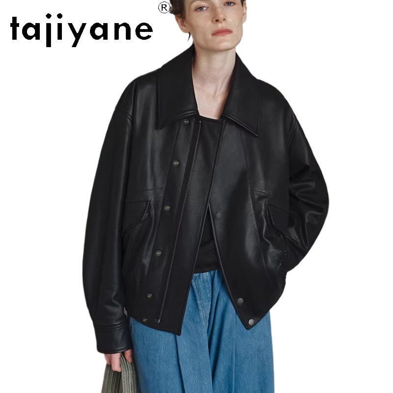 Winter Clothing Baby - TAJIYANE 100% Real baby cow leather