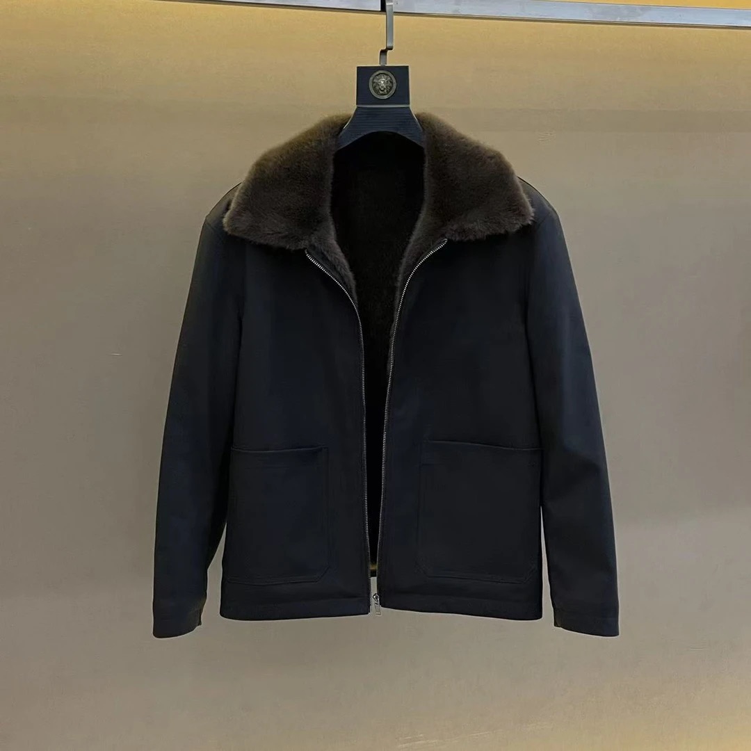 Quality Winter Clothing Jacket - High-quality fleece jacket, fashionable, cool and