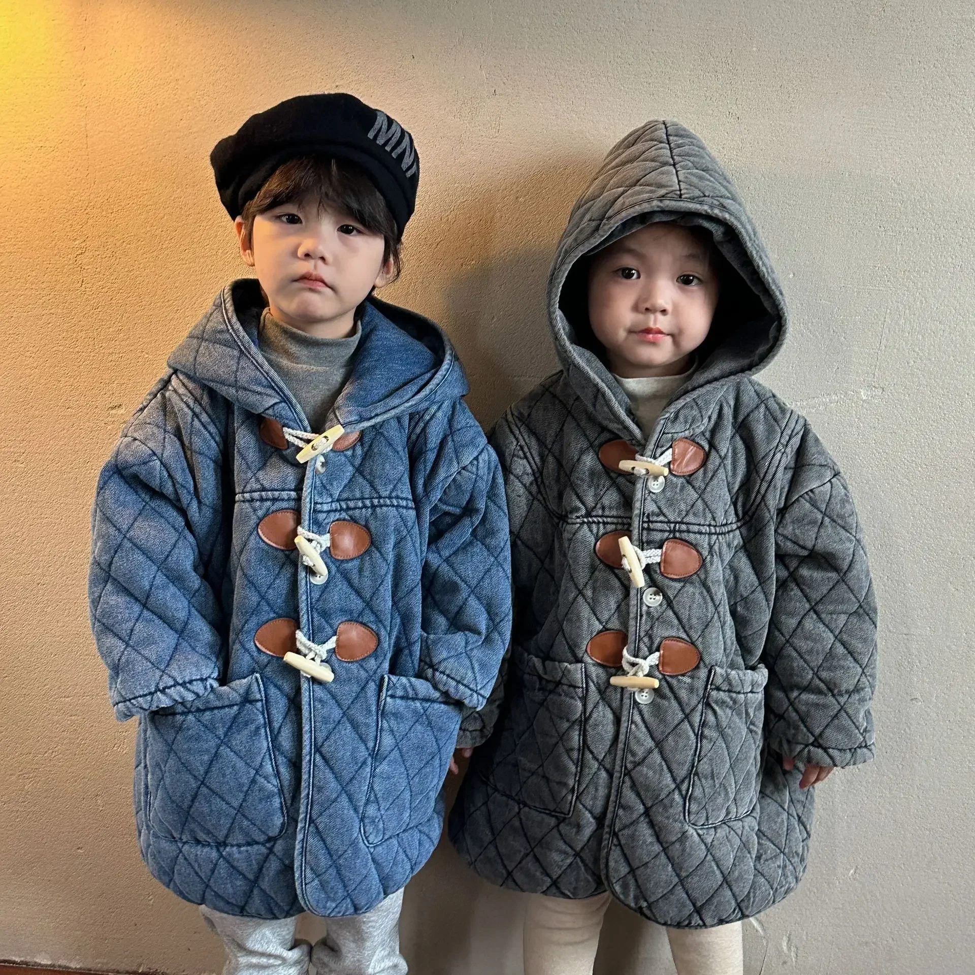 Winter Clothing Baby Boy - Parkas Children Clothing Cotton Long Plush