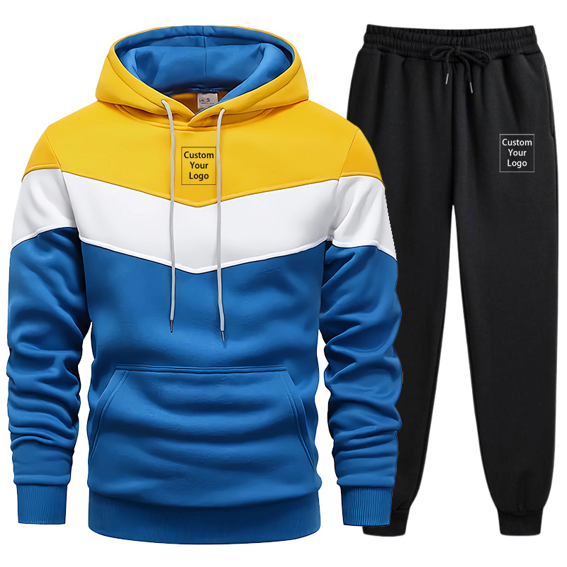 Winter Clothing Patterns - Customize Your Logo Print Hoodie Sweatpants