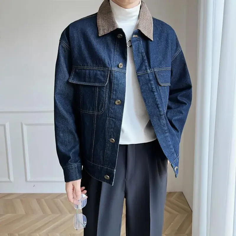 Quality Winter Clothing Jacket - Men's Denim Jacket Trendy High Quality