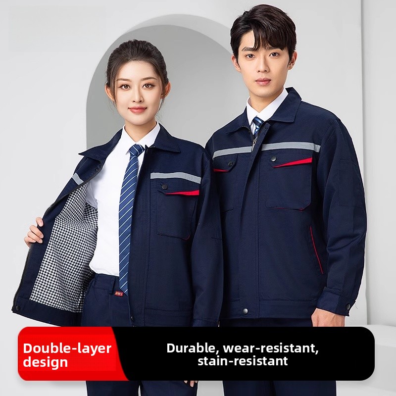 Winter Clothing Usa - Thiened Double Layer Work orm Set