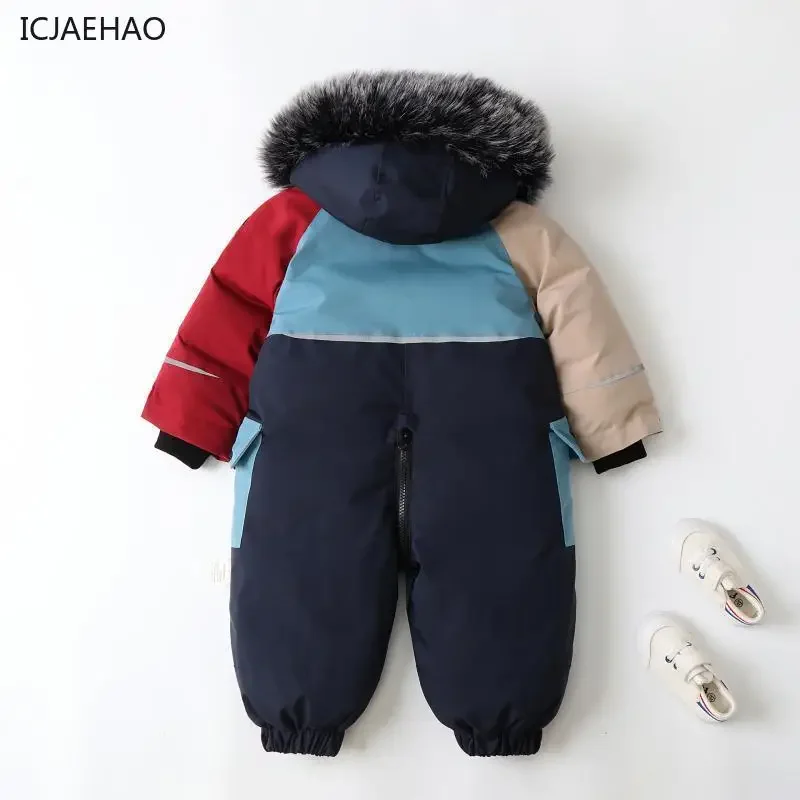 Winter Clothing Baby Boy - 2025 Children Jumpsuits Thick Warm for