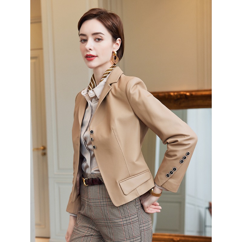 Leather Leather Clothing Women - Quality Winter Clothing Jacket recensione e prezzo