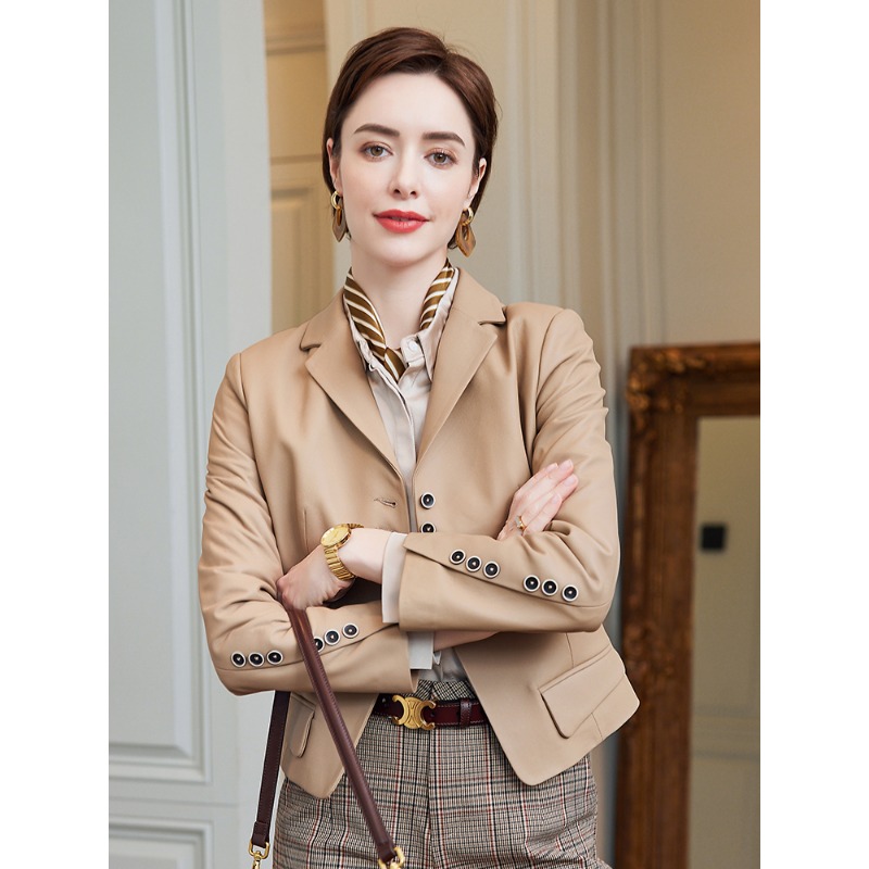 Leather Leather Clothing Women - Quality Winter Clothing Jacket recensione e prezzo