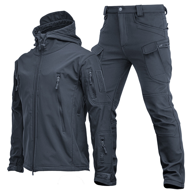 Mens Outdoor Shark Skin Softsh - Windproof Jacket Softshell recensione e prezzo
