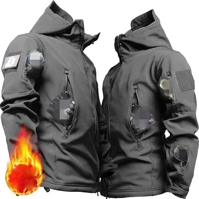 New Hiking Jackets Autumn Men' - Windproof Jacket Softshell recensione e prezzo