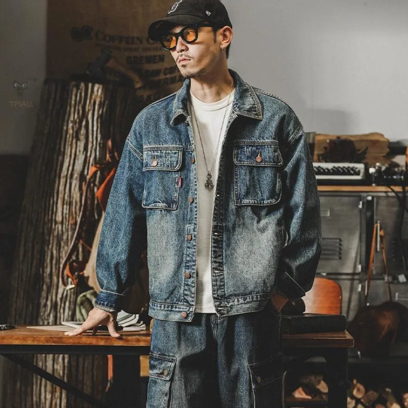 Trendy Loose Denim Jackets Man - Quality Winter Clothing Jacket recensione e prezzo