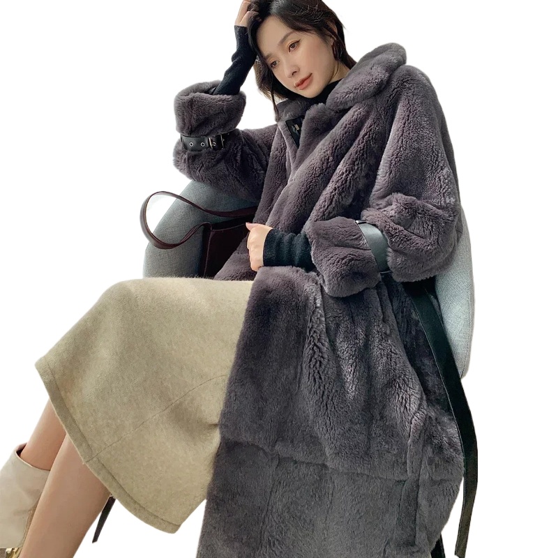 High Quality Real Rex Rabbit F - Quality Winter Clothing Jacket recensione e prezzo