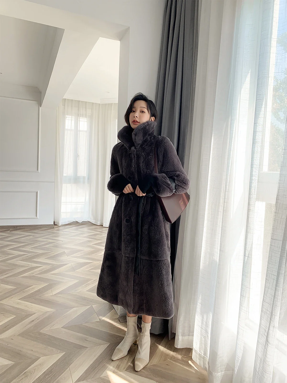 High Quality Real Rex Rabbit F - Quality Winter Clothing Jacket recensione e prezzo