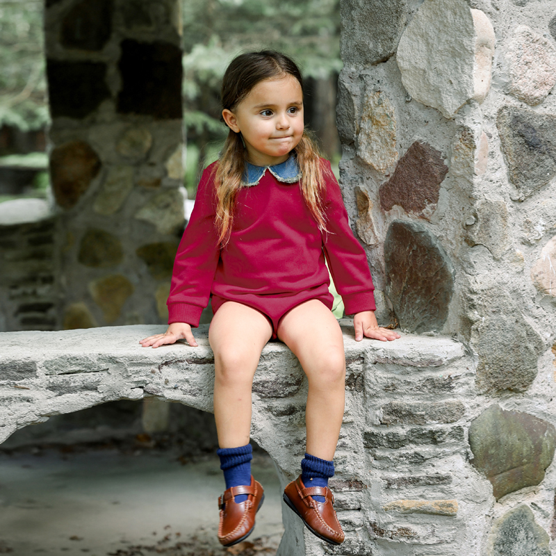 Ali Plus Aw25 Denim Collar Swe - Winter Clothing Baby recensione e prezzo