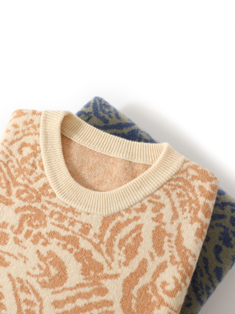 Printed 100% Merino Wool Sweat - Winter Clothing Patterns recensione e prezzo