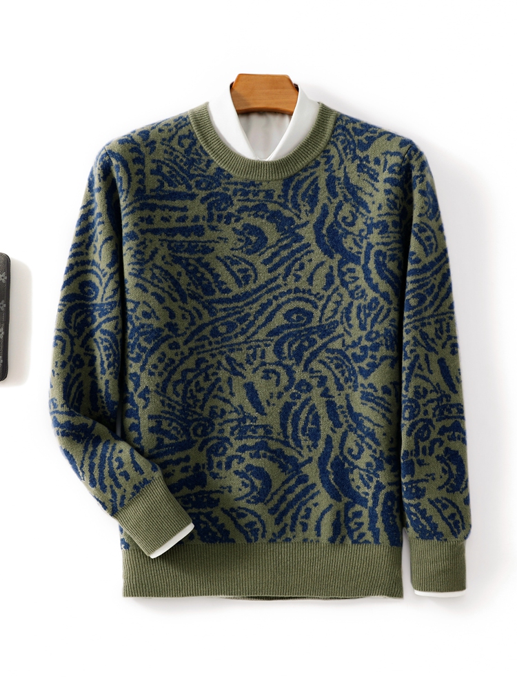 Printed 100% Merino Wool Sweat - Winter Clothing Patterns recensione e prezzo