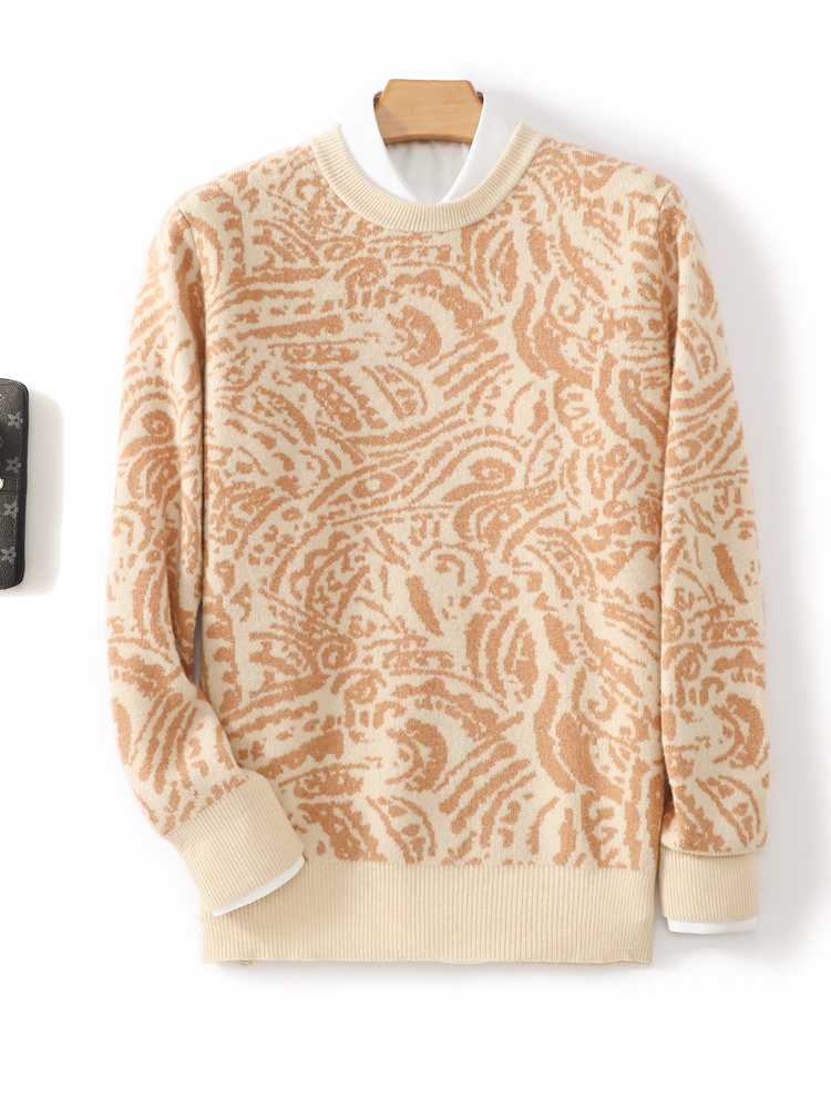 Printed 100% Merino Wool Sweat - Winter Clothing Patterns recensione e prezzo