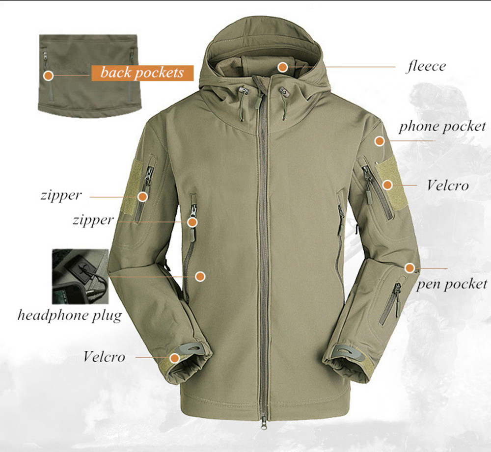 2025 Shark Skin Soft Shell Win - Windproof Jacket Softshell recensione e prezzo