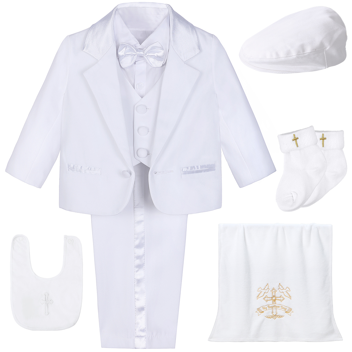 Baby Boy Baptism Outfit Infant - Winter Clothing Baby Boy recensione e prezzo