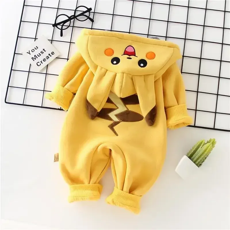 New Cute Cartoon Pokemon Pikac - Winter Clothing Baby recensione e prezzo