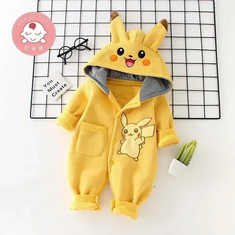 New Cute Cartoon Pokemon Pikac - Winter Clothing Baby recensione e prezzo