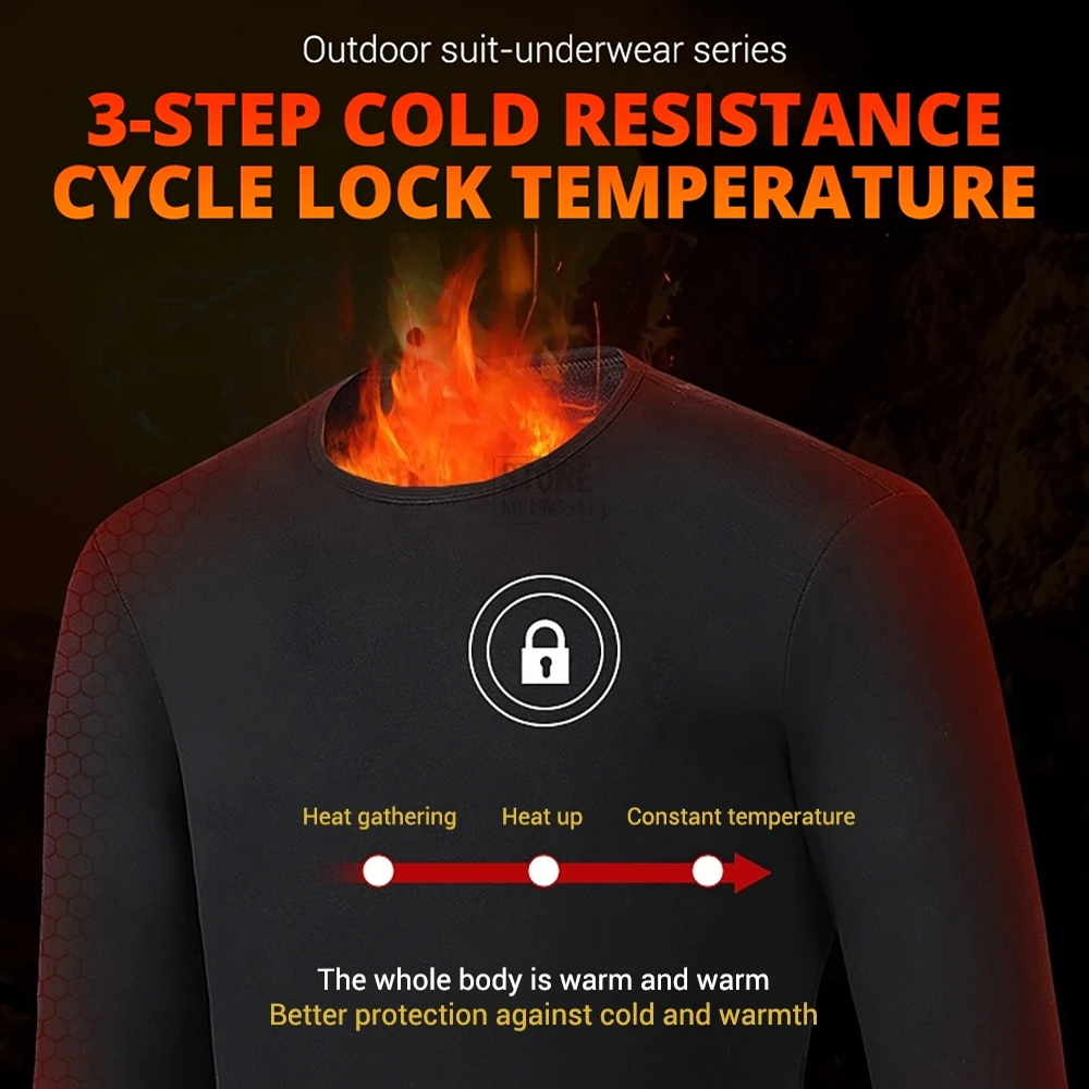 New 52 Areas Heated Underwear  - Winter Clothing Accessories recensione e prezzo