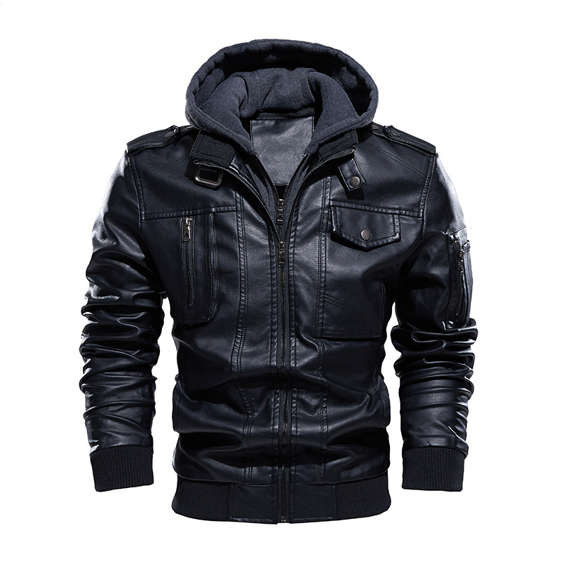 Winter Men's Leather Jacket Hi - Quality Winter Clothing Jacket recensione e prezzo