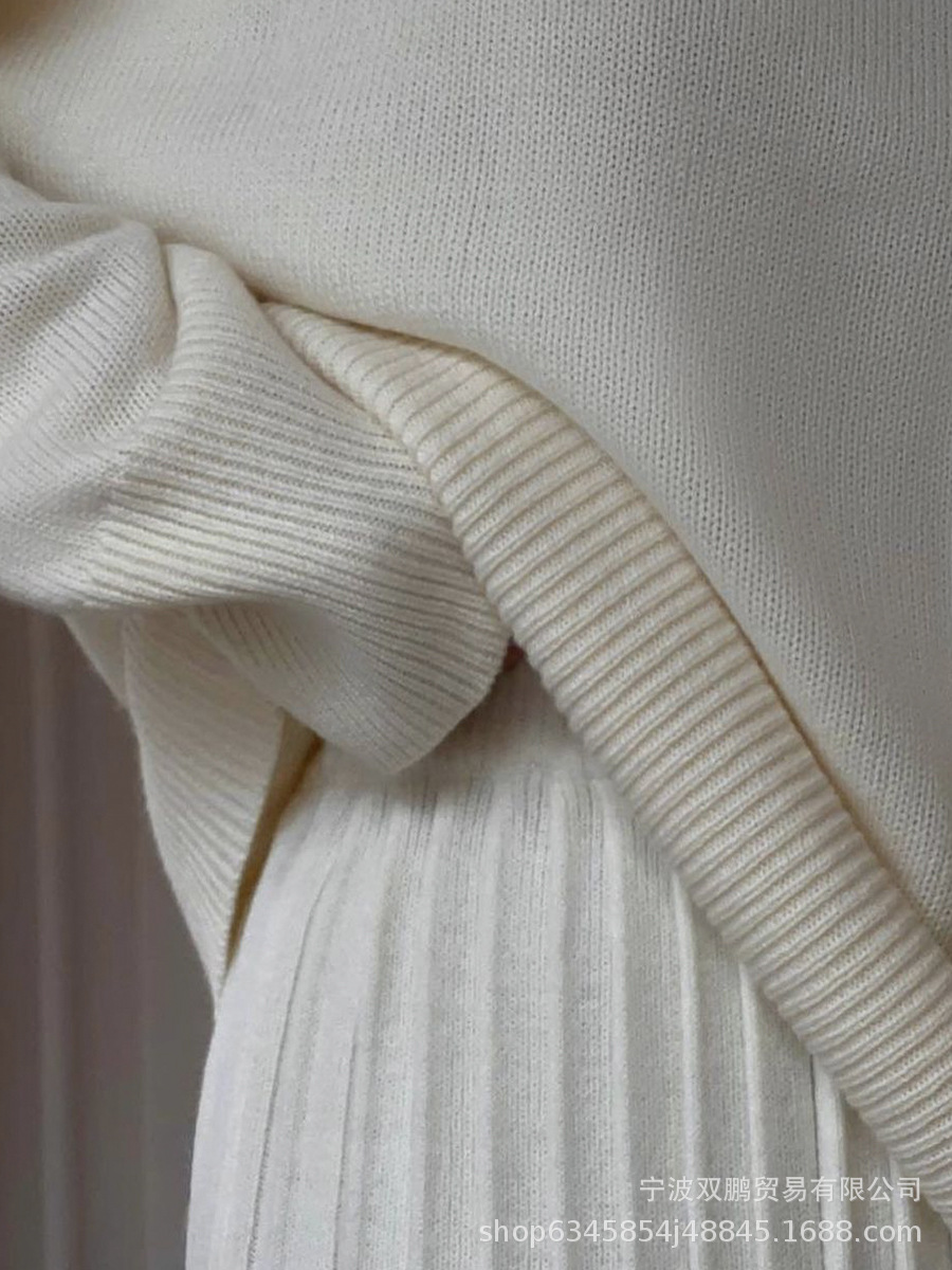 Autumn Solid Color O-neck Swea - Clothing Style Winter recensione e prezzo