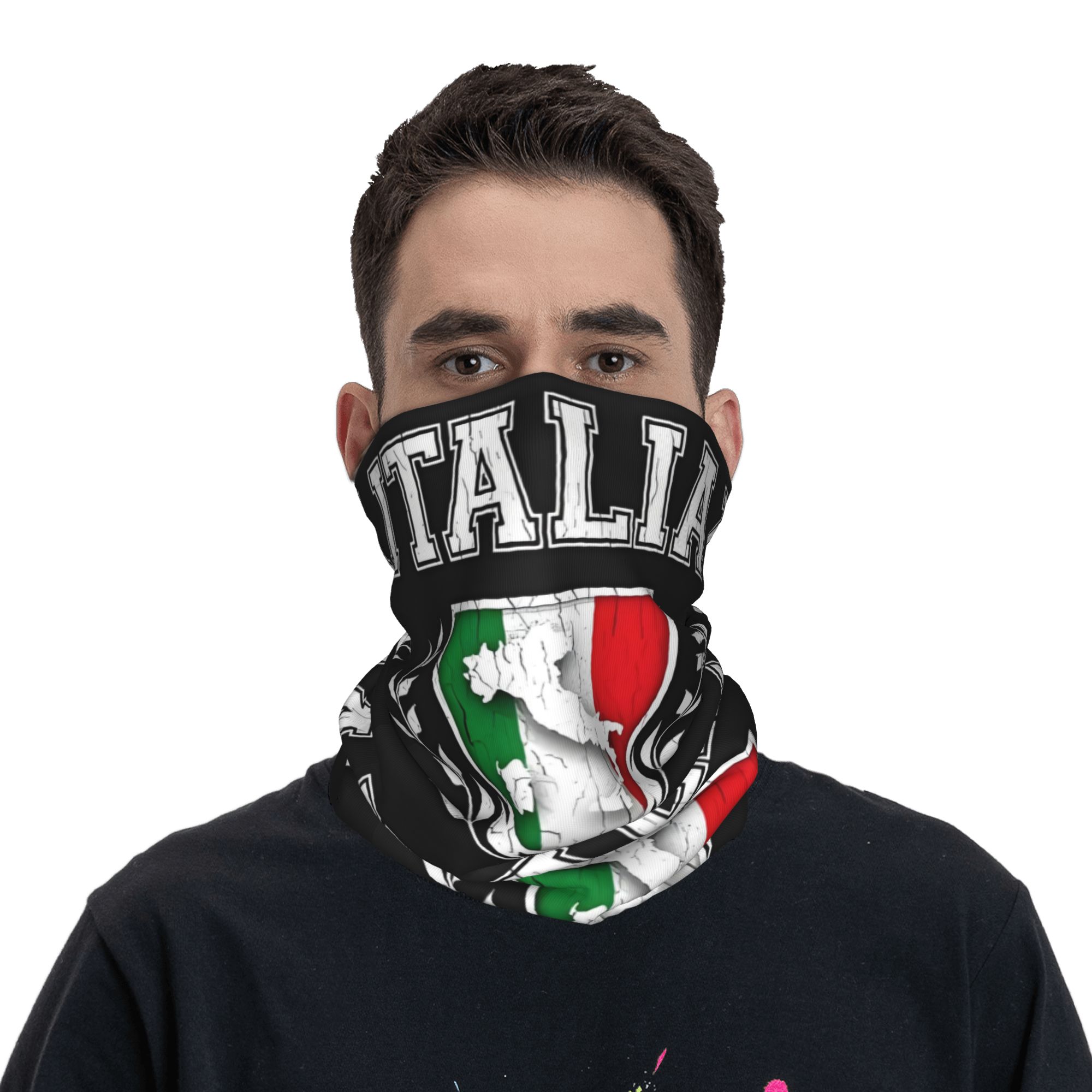 Custom Italy Flag Bandana Neck - Winter Clothing For Sale recensione e prezzo