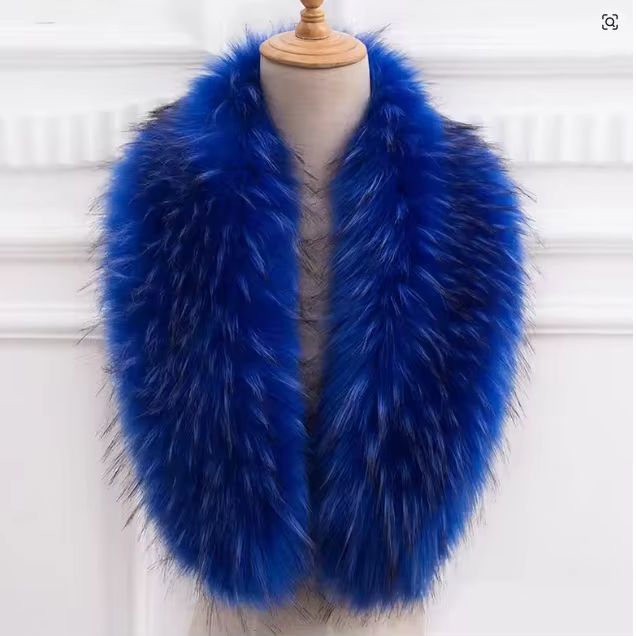 Natural Fur Collar Real raccoo - Winter Clothing For Sale recensione e prezzo