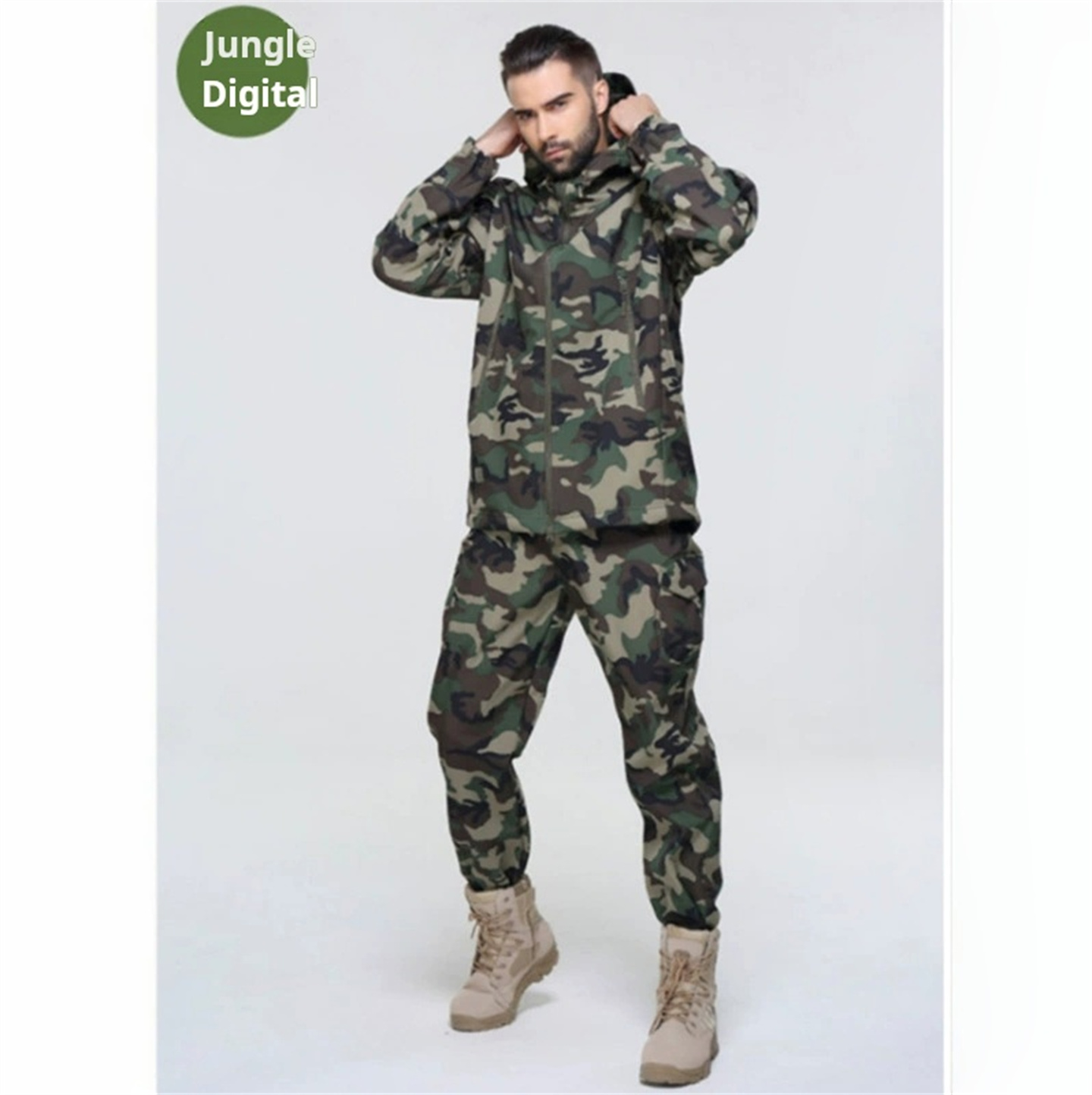 Men Women's Camouflage Hunting - Windproof Jacket Softshell recensione e prezzo