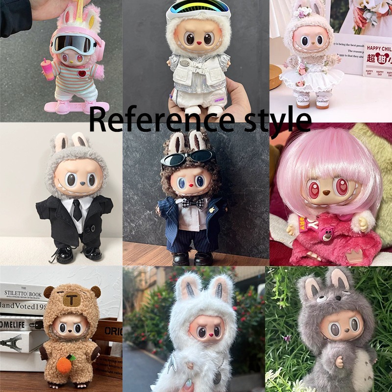 15 17cm For Labubu Doll Blind  - Winter Clothing Baby recensione e prezzo