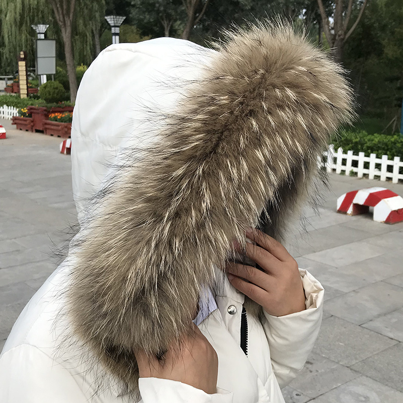 Real Fur Collar for Coat Parka - Winter Clothing For Sale recensione e prezzo