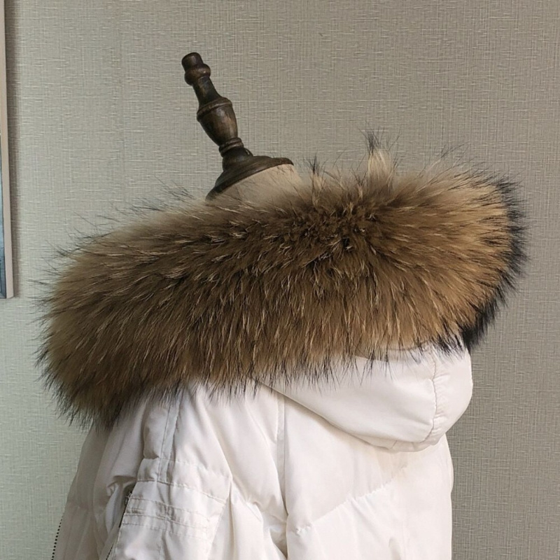 Real Fur Collar for Coat Parka - Winter Clothing For Sale recensione e prezzo