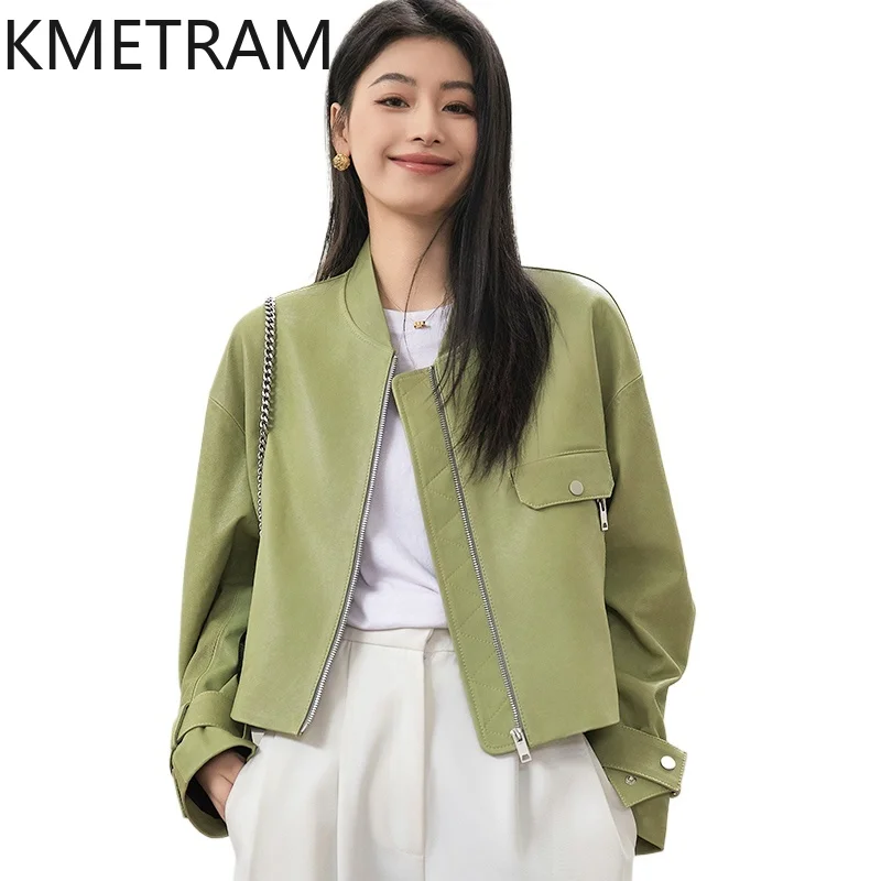 Real Sheepskin Leather Jacket  - Quality Winter Clothing Jacket recensione e prezzo
