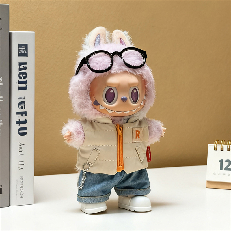 For 15 17cm Labubu Doll Solid  - Winter Clothing Baby recensione e prezzo
