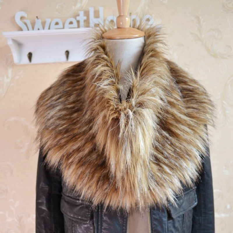 Women Faux Fox Fur Long Scarf  - Winter Clothing Accessories recensione e prezzo