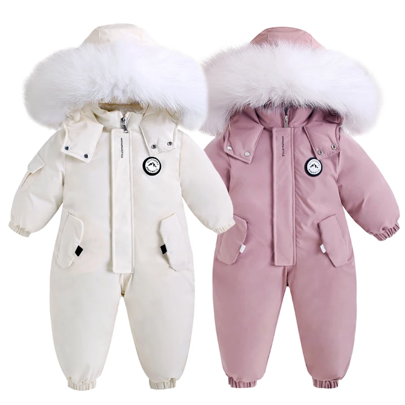 Winter Baby Ski Suit Plus Velv - Winter Clothing Baby Boy recensione e prezzo