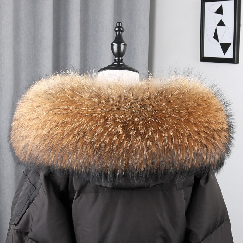 100% Real Fur Collar Coat Wint - Winter Clothing For Sale recensione e prezzo