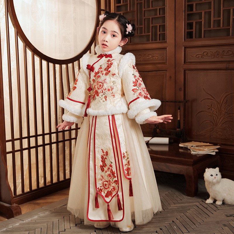 Red Chinese New Year Clothing  - Winter Clothing For Kids recensione e prezzo