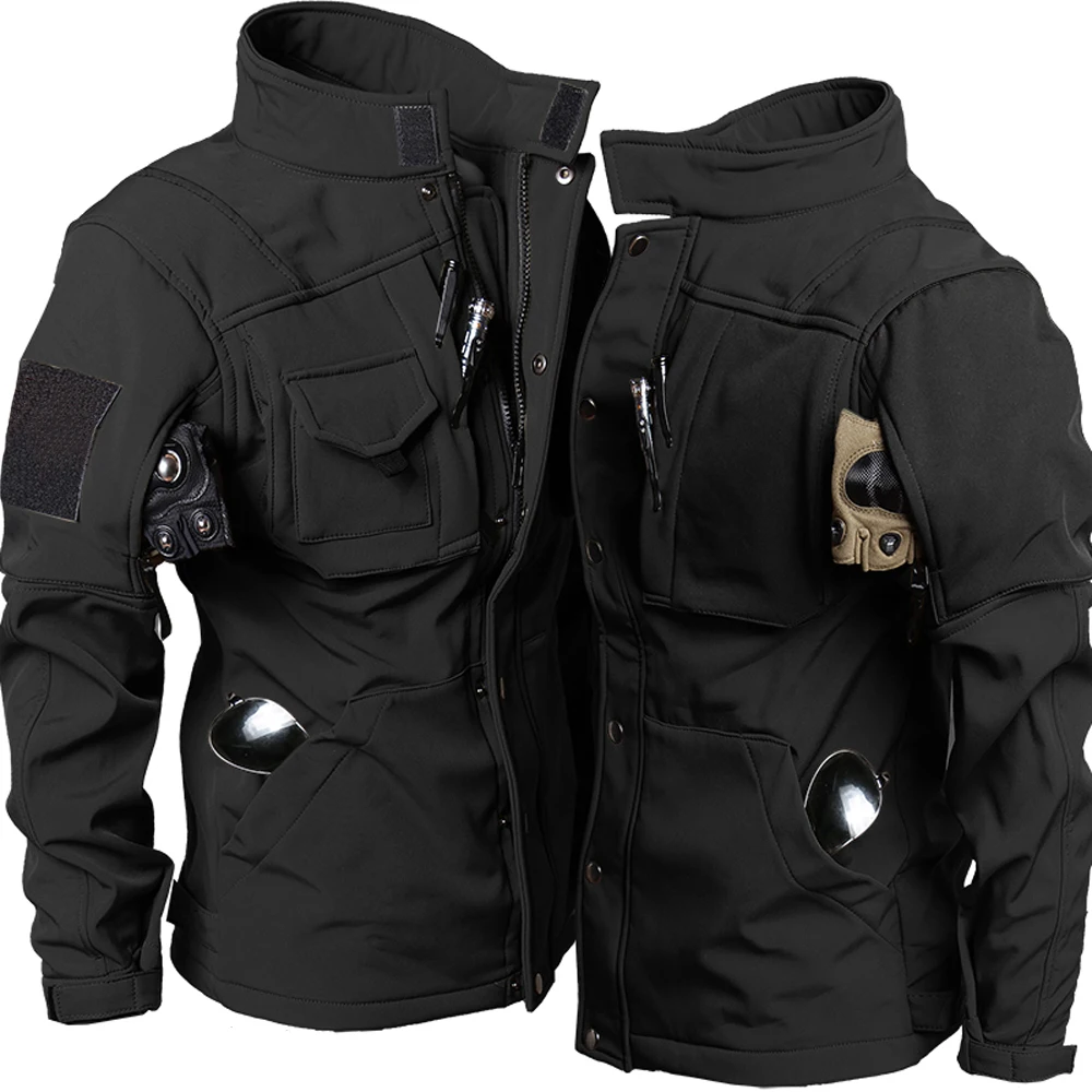 Men's Tactical Sets Winter Sha - Windproof Jacket Softshell recensione e prezzo