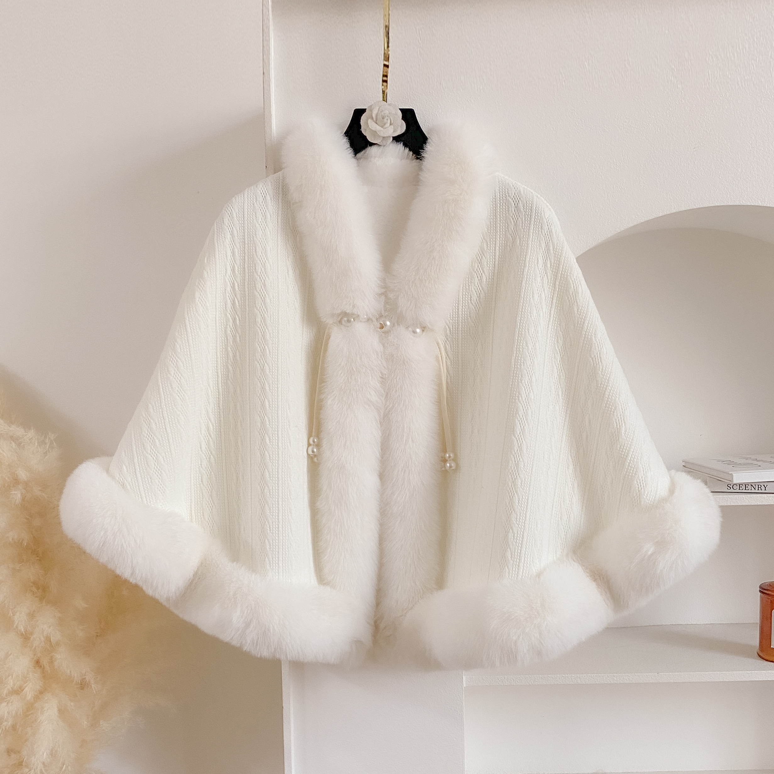 2024 New Winter Solid Poncho T - Winter Clothing For Sale recensione e prezzo