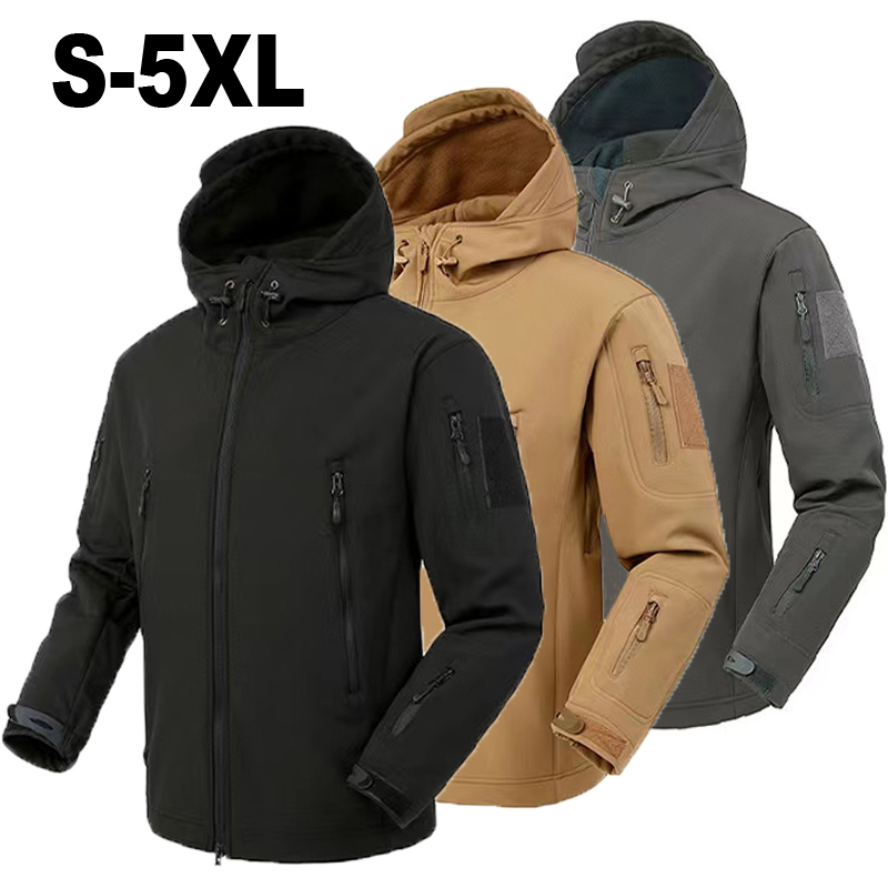 Men's Autumn Winter SoftShell  - Windproof Jacket Softshell recensione e prezzo