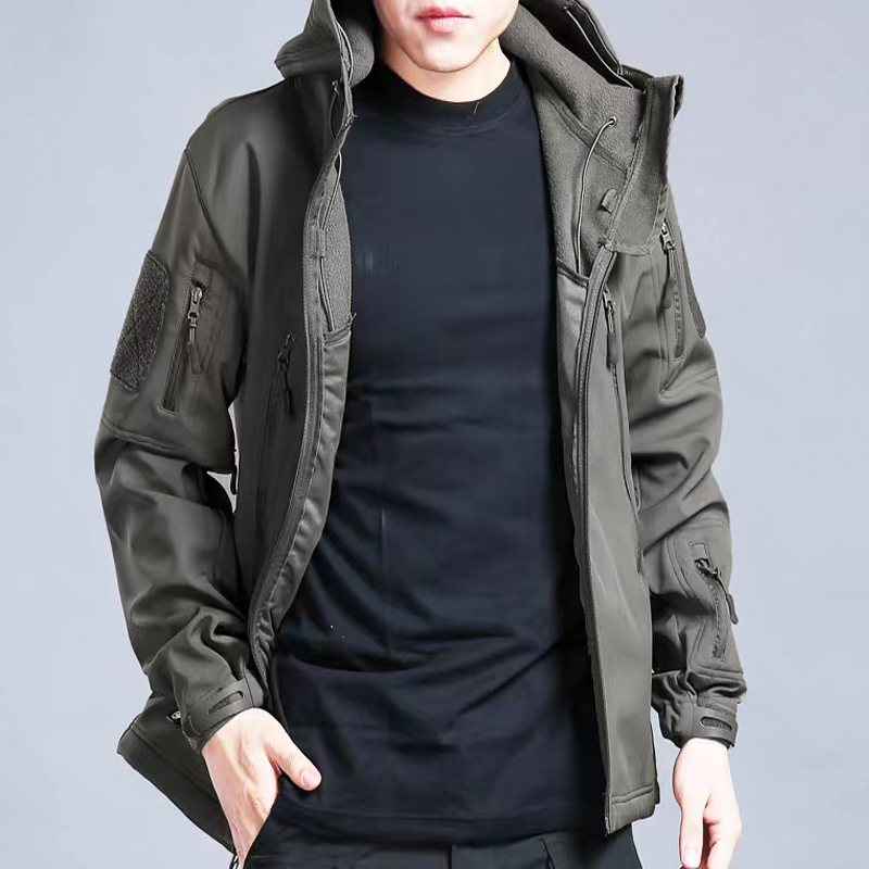Men's Autumn Winter SoftShell  - Windproof Jacket Softshell recensione e prezzo
