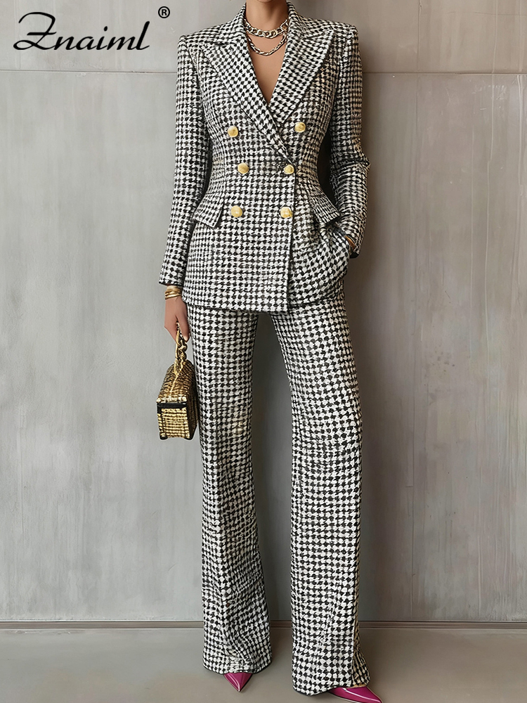 Znaiml Chic Plaid Printed Slim - Winter Clothing For Sale recensione e prezzo