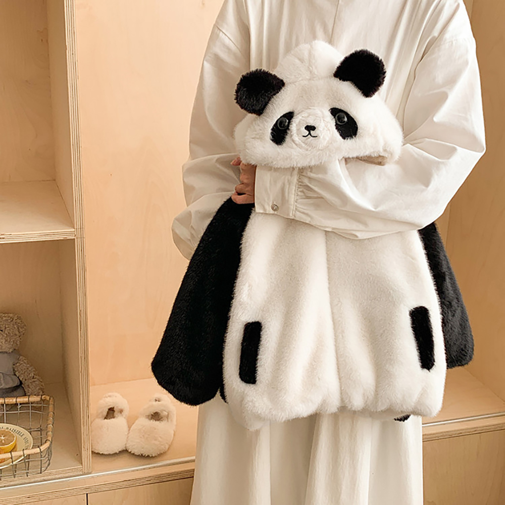 Cute Panda Design Winter Furry - Winter Clothing Baby recensione e prezzo
