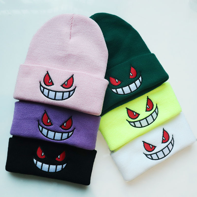 Pokemon Gengar Embroidery Knit - Winter Clothing Accessories recensione e prezzo