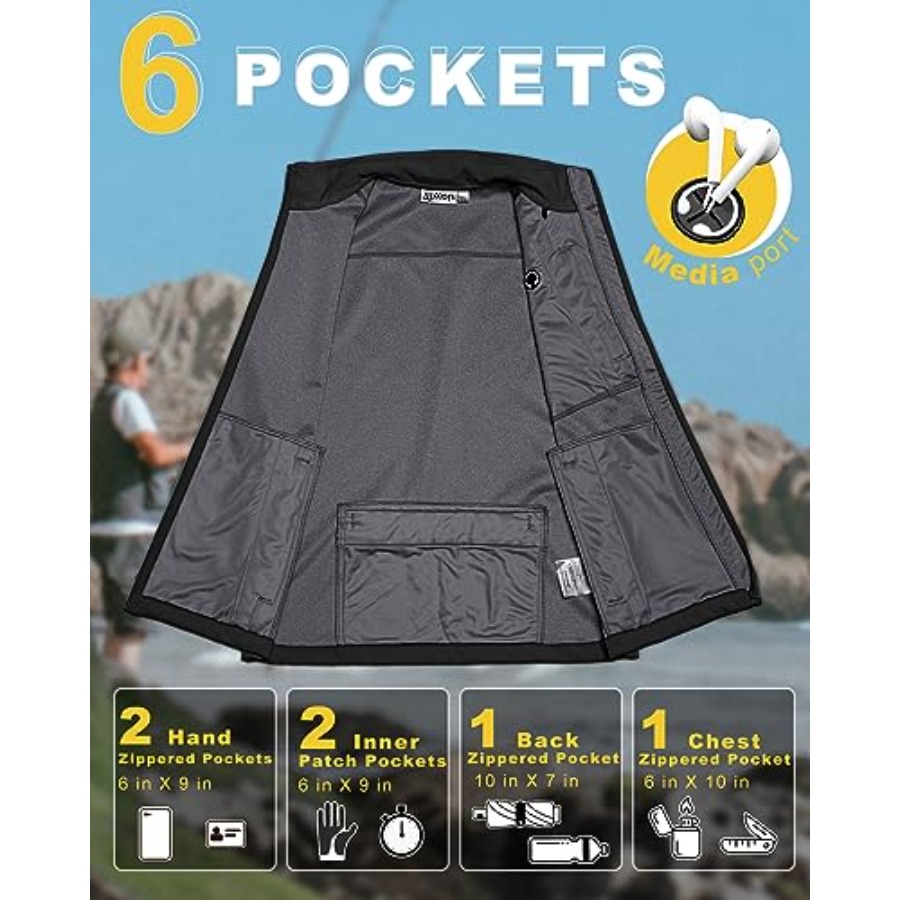 33000Feet Men's Windproof Ligh - Windproof Jacket Softshell recensione e prezzo