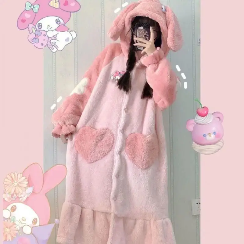 2Pcs Hello Kittys Plush Pajama - Winter Clothing For Kids recensione e prezzo