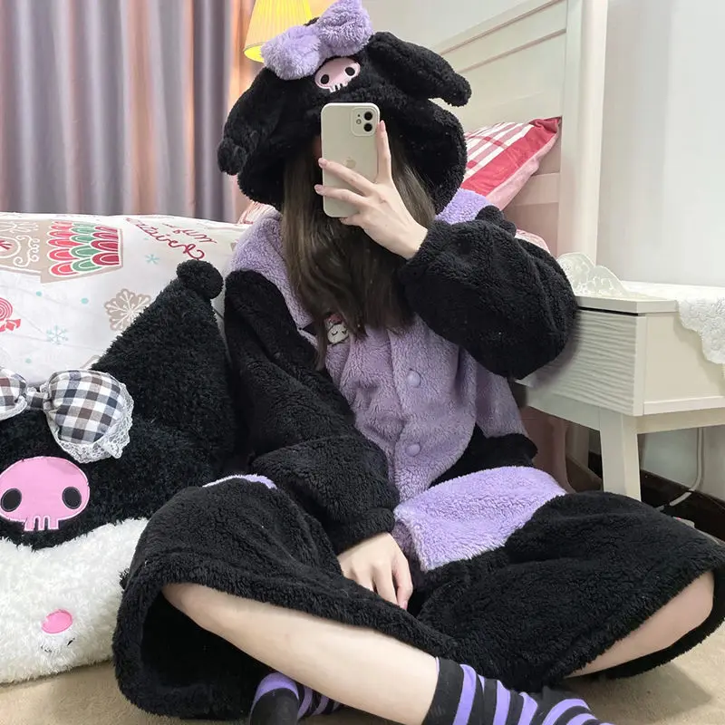 2Pcs Hello Kittys Plush Pajama - Winter Clothing For Kids recensione e prezzo