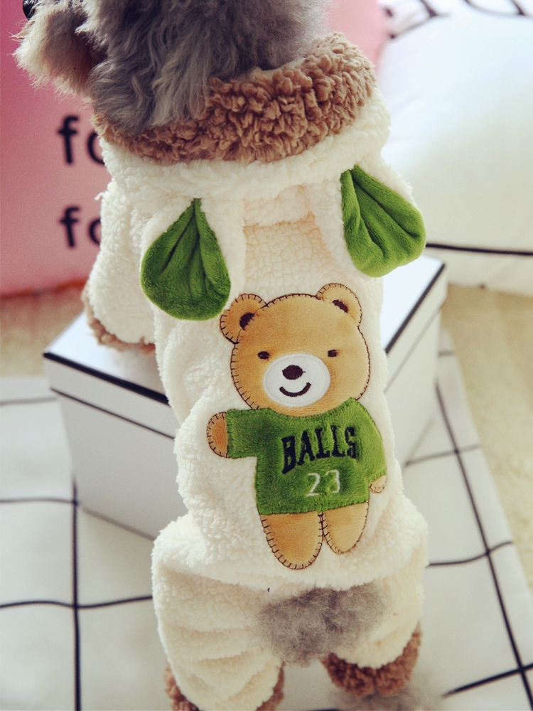 New Funny Dog Costume Cute Bea - Winter Clothing Baby recensione e prezzo